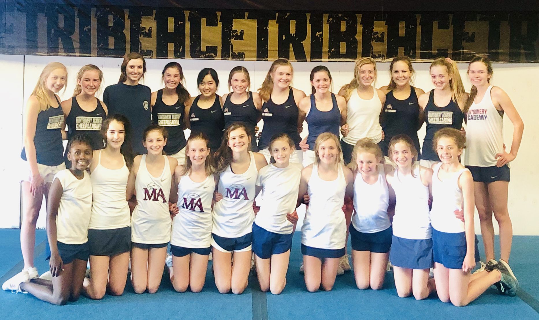 Montgomery Academy 2019-2020 Middle School & Varsity Cheerleaders